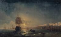 View of Odessa by Moonlight