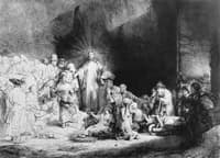The Little Children Being Brought to Jesus
