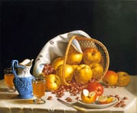 Still Life with Yellow Apples