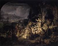 John the Baptist Preaching