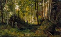 Landscape with Hunter, Valaam Island
