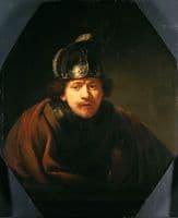 Self Portrait with Helmet