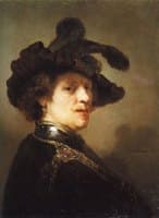Bust of a Man in a Plumed Cap