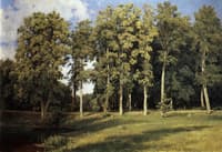 Grove near a Pond