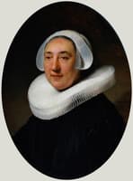 Portrait of Haesje Jacobsdr. van Cleyburg, Wife of Dirck Jjansz. Pesser