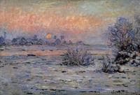 Soleil d’hiver à Lavacourt