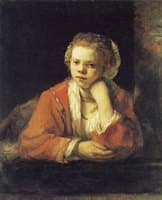 Young Woman at a Window