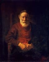 Portrait of an Old Man in Red