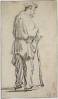Standing Beggar Turned to the Right