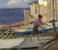 Escena en el Puerto