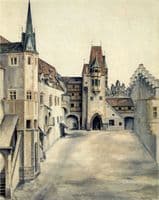 Couryard of the Former Castle in Innsbruck