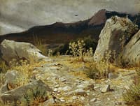 Mountain Path in Crimea
