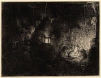Adoration of the Shepherds:  A Night Piece