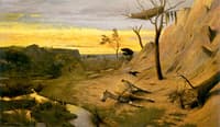 Crow Indian Burial
