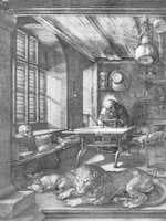 Saint Jerome in his Study