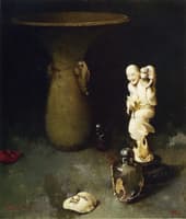 Still Life with Oriental Works of Art