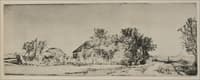 Landscape with a Road Beside a Canal