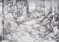 Christ On The Mount Of Olives