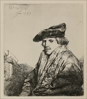 A Young Man Seated, Turned to the Left