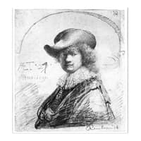 Self Portrait in a Soft Hat