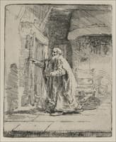 Tobit Blind, with the Dog
