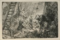 The Circumcision; With a Cask and Net