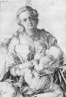 The Virgin Nursing the Child