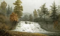 An Autumnal Fog, A Cataract on the Estate of R. Donaldson Esqr. Dutchess County New York