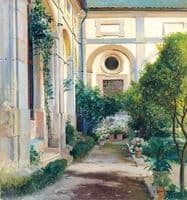 The courtyard garden