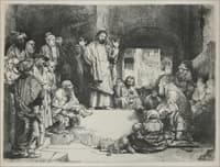 Jesus Preaching; called the 'La Tombe'