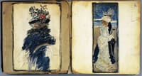 Two Pages from \"The Boston Water-Color Sketchbook\"
