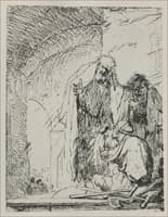Saint Peter and Saint John at the Gate of the Temple