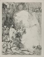 The Resurrection of Lazurus; a Small Plate