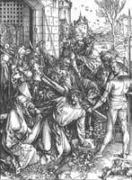 The Large Passion: 5. Christ Bearing the Cross