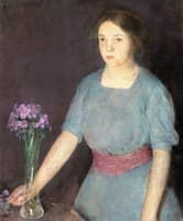 Girl with Vase
