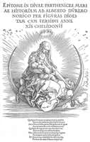 Life of the Virgin: Title-page in book form