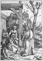 Life of the Virgin: 16. Christ Taking Leave of his Mother