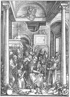 Life of the Virgin: 19. The Virgin Worshipped by Angels and Saints