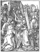 Small Passion: 21. Christ Bearing the Cross
