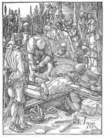 Small Passion: 23. Christ Being Nailed to the Cross