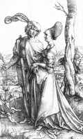 Young Couple Threatened by Death; or, the Promenade