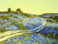 Bluebonnets, Late Afternoon