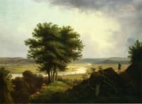 Traveller by the Oxbow, Connecticut River