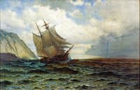 Brigantine off the Lee Shore