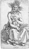 Man of Sorrows, Seated