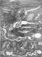 Sudarium Spread Out by an Angel