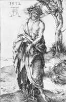 Man of Sorrows with Hands Bound