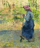 Paysanne Bêchant