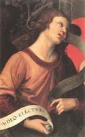 Angel Holding a Phylactery (fragment of the Baronci Altarpiece)