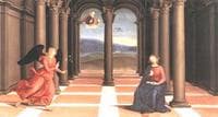 The Annunciation (Oddi altar, predella)